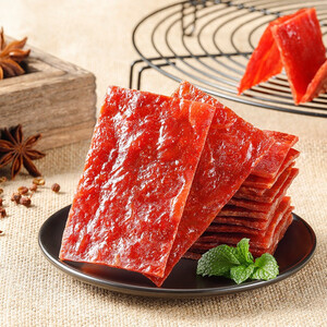 8.9元包邮 华味亨 100g肉脯*2袋