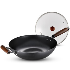 PLUS会员： 99元包邮  ASD 爱仕达 CF32B7WG 铸铁铁锅 32cm