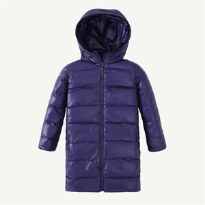 119元包邮  Miiow 猫人 儿童中长款羽绒服