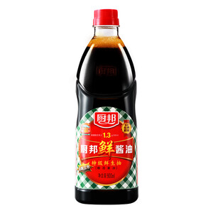17.25元  厨邦酱油鲜酱油 特级鲜味生抽900ml*5