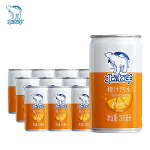 PLUS会员：25.9元包邮   北冰洋 老北京汽水 200ml*12听