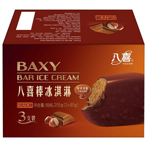 双重优惠： 112.5元包邮  八喜 冰淇淋巧克力脆皮八喜棒 85g*3支 巧克力口味 *9件