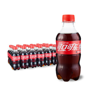 0点：29.9元  可口可乐 Coca-Cola 汽水 碳酸饮料 300ml*24瓶