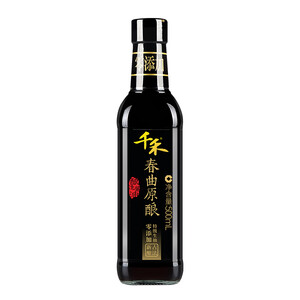 15.2元  千禾 春曲原酿特级生抽 零添加酿造酱油 500mL *3件