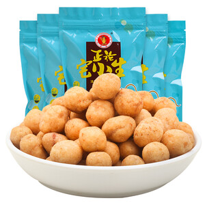 9.9元包邮  正花  宅小生 怪味花生112g *5包 共560g