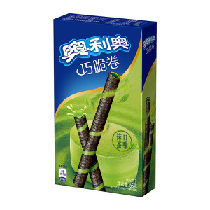 8.82元  奥利奥 Oreo 巧脆卷 休闲零食 抹茶口味单盒装55克*3