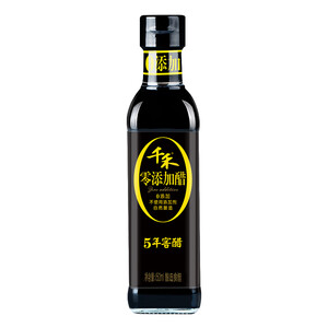 7.6元 千禾 5年窖醋 150ml*2件+千禾 酱油 180天特级生抽150mL*2件