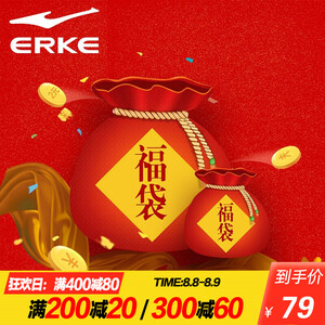 79元包邮  鸿星尔克女羽绒服福袋（2件装）