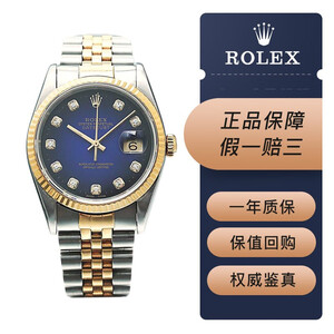 劳力士16233机芯,老款劳力士16233机芯 【二手95新】劳力士rolex日志型系列男表16233自动机械机芯36mm手表