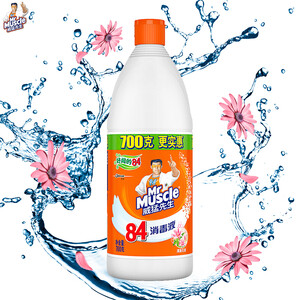 5.9元  威猛先生 84 消毒液 清新花香 700g