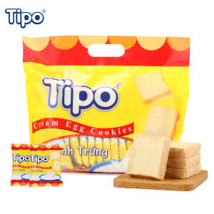 19.8元  Tipo 鸡蛋牛奶味面包干 300g *2件