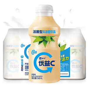 76.56元  蒙牛 优益C 芦荟味 340ml*4*6