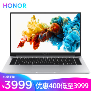 历史新价 ：3999元包邮  HONOR 荣耀 MagicBook Pro 16.1英寸笔记本电脑（R5-3550H、8GB、512GB、100%sRGB、Linux）