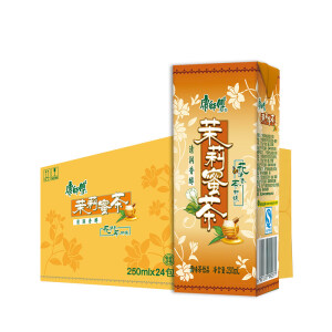 华东地区：21.8元 康师傅 茉莉蜜茶 茶饮料 250ml*24盒 整箱装