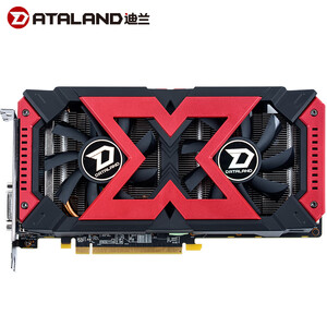 双重优惠：1169元包邮 DATALAND 迪兰 RX 580 2048SP  X-Serial 战将显卡 8G