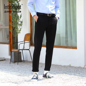 双重优惠： 61.9元  InteRight 5327411 男士休闲裤 *2件