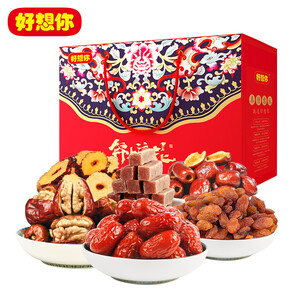 限地区：151.3元包邮   好想你 锦上添花礼盒1606g*6盒