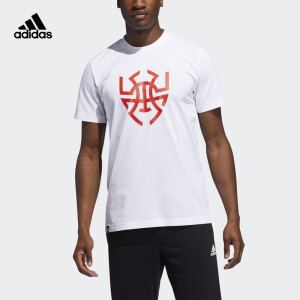 22号0点： 188元包邮  adidas 阿迪达斯 DM LOGO 男子篮球短袖 *4件