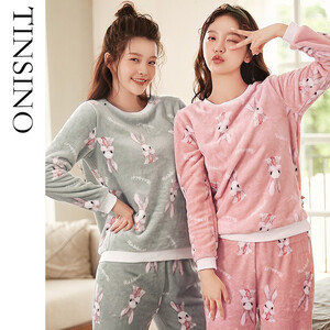 69元包邮  TINSINO 纤丝鸟 WHY9111105 女款睡衣两件套