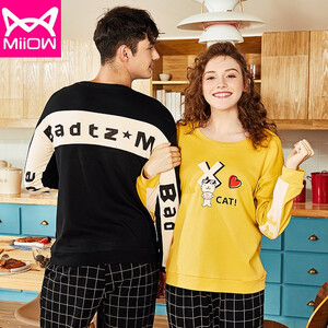 59元包邮  MIIOW 猫人 男女款睡衣居家服