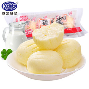 21.8元包邮  港荣 蒸蛋糕 122g*3件