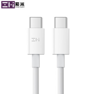 白条用户：10.9元   ZMI 紫米 C-TO-C数据线 充电器线 Type-C 公对公 3A/60W PD快充 1.5米