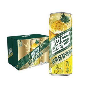 49.35元   醒目Smart 菠萝啤 酒味汽水 330ml*12听 *2件
