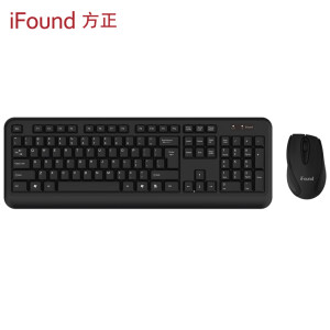 39.9元  iFound 方正 W6208PLUS 无线键鼠套装