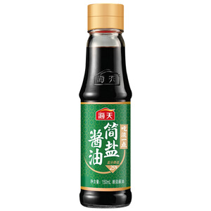 买买买：1.8元包邮  海天 简盐酱油 薄盐生抽 150ml *4件