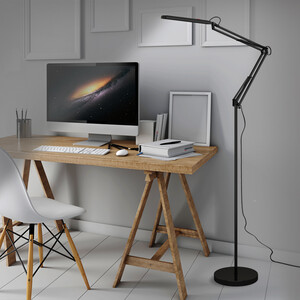 162.9元包邮  好视力 TG960-BK 美式落地灯