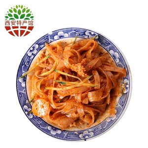 19.8元包邮 凤回首 陕西擀面皮 300g*6袋