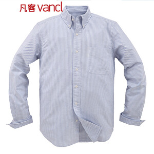 22号0点：79元包邮  VANCL 凡客诚品 1093123 男士修身条纹衬衫