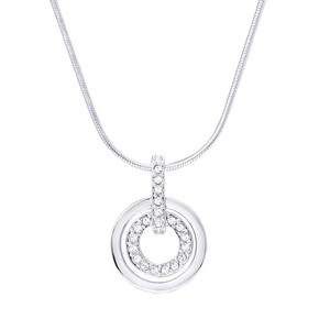 SWAROVSKI 施华洛世奇 681251 同心圆项链 285元包邮包税（需用券）