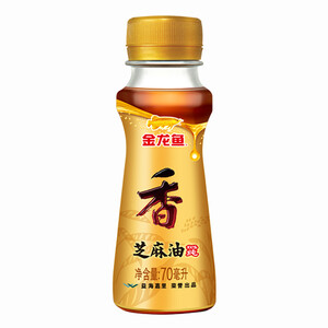 限购3件：1元  金龙鱼 食用油 凉拌调味烹饪火锅 芝麻油 香油 70ml
