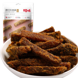 Be&Cheery 百草味 牛肉干 五香牛肉条 50g