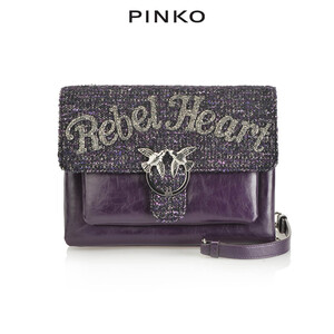 PLUS会员：1364元包邮   PINKO  飞鸟包燕子包 BIG LOVE REBEL HEART  1P2190Y52H