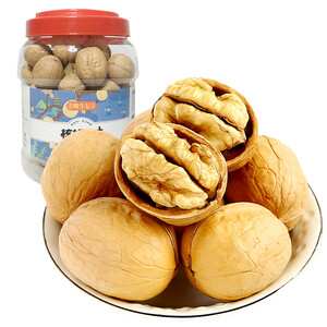 双重优惠:59.5元 姚生记 新疆薄皮大核桃 500g *5件