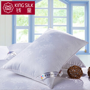 168.8元包邮  钱皇 枕芯家纺 10%桑蚕丝枕头  *3