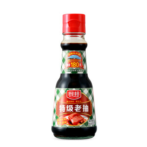 2.9元  厨邦 酱油 特级老抽    150ml