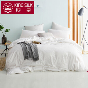 1108元包邮 钱皇 阳春白雪 100%桑蚕丝被子 蚕丝净重5斤