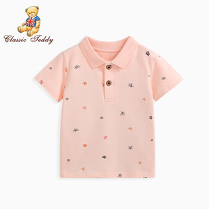 49元包邮   CLASSIC TEDDY 精典泰迪 儿童polo衫 *2件