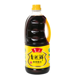 9.9元  鲁花 调味品 生抽酱油 非转基因 酿造工艺 自然鲜酱油1L