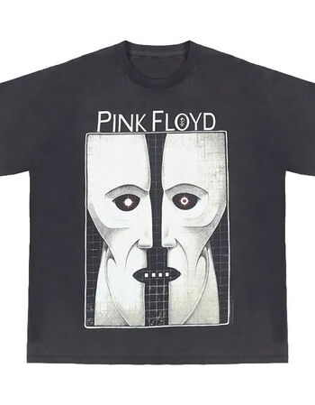 PinkFloyd,pinkfloyd壁纸 s45短袖国潮情侣vintagepinkfloyd白鬼复古潮牌贾斯汀