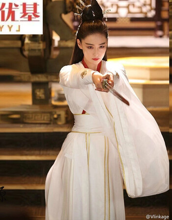 经典影视古装新边城浪子张馨予汉服女侠侠女雪纺飘逸演出服装款式一