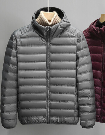 反季恒源祥羽绒服男21年秋冬新款压胶轻薄羽绒服短款大码轻便秋冬装男