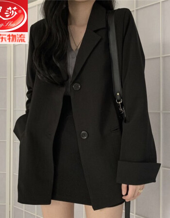 浪莎西装外套女2021年春秋季新款小西装休闲外套薄款韩版感炸街气质小