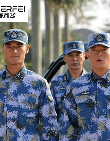 户外军迷男装新款火蓝刀锋海军海洋迷彩服套装男夏季特种兵作训服野战