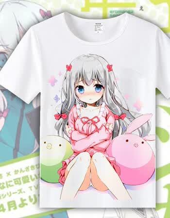 阿坡饵我的妹妹是黄漫埃罗芒阿老师动漫纱雾t恤情侣男女二次元周边