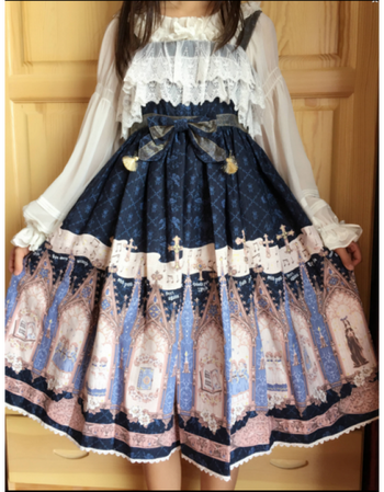 女装 连衣裙 英西娜(yingxina) 夏lolita洛丽塔洋装少女日常公主裙子