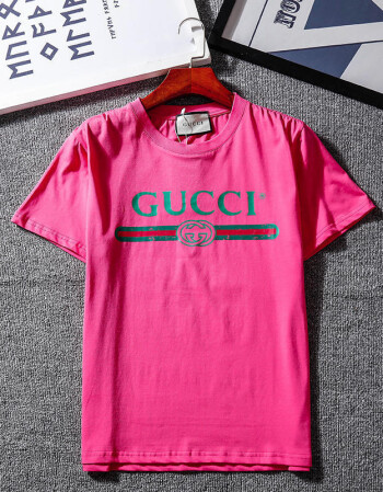 京东购物商城gucci古驰短袖男t恤古奇半袖男装官网抖音同款 红色 xxl